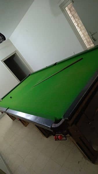 Snooker table 6ft by 12ft 3