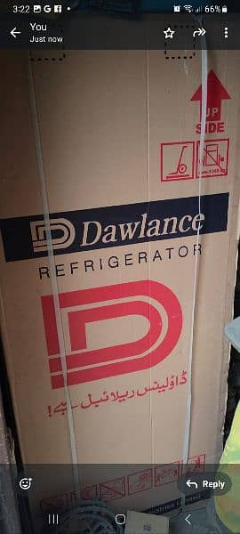 dowlance double door refrigerator 0