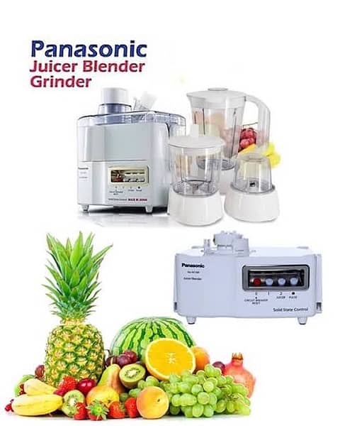 Panasonic Juicer Machine 4in1 with 1 year Warranty 1