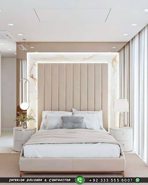 Bedroom Design: Modern & Luxury Finishing (0333-5556007) 2