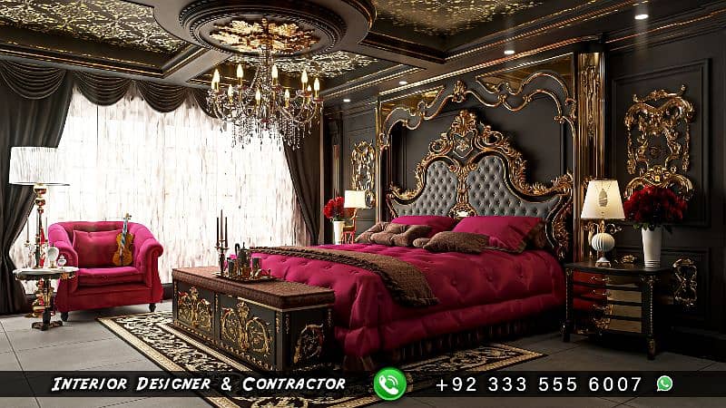 Bedroom Design: Modern & Luxury Finishing (0333-5556007) 8