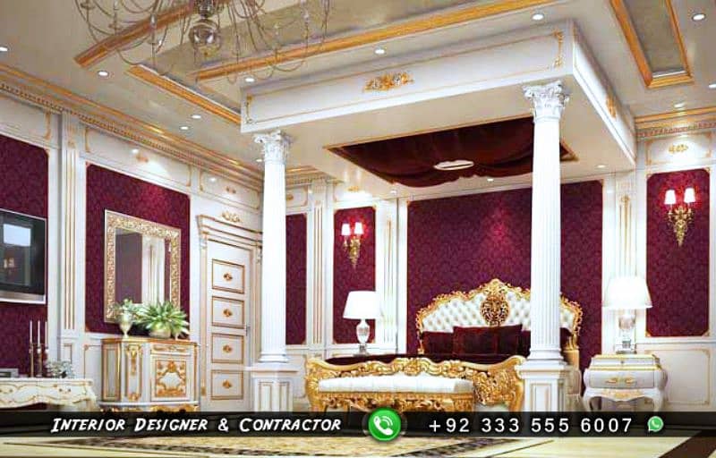 Bedroom Design: Modern & Luxury Finishing (0333-5556007) 10