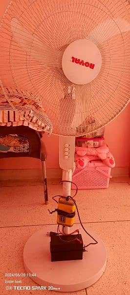 AC &  DC Soler & electric charger fan 2