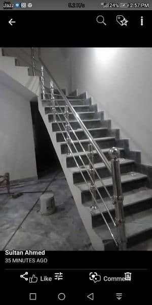 steel stairs railing 10