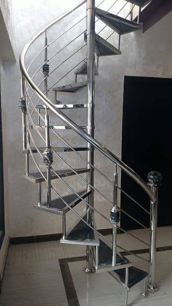 steel stairs railing 13