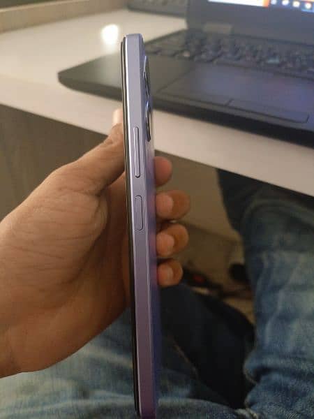 Vivo Y17s  Glitter Purple color 3