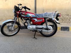 Honda cg 125 2023 Karachi number