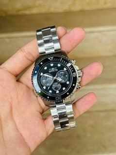 INVICTA Pro Diver Stainless Steel Watch 45mm Model No: 21787 0