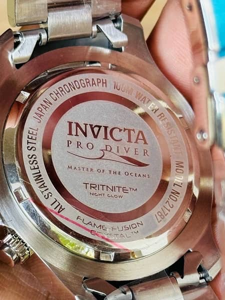 INVICTA Pro Diver Stainless Steel Watch 45mm Model No: 21787 7