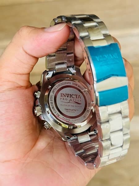 INVICTA Pro Diver Stainless Steel Watch 45mm Model No: 21787 8