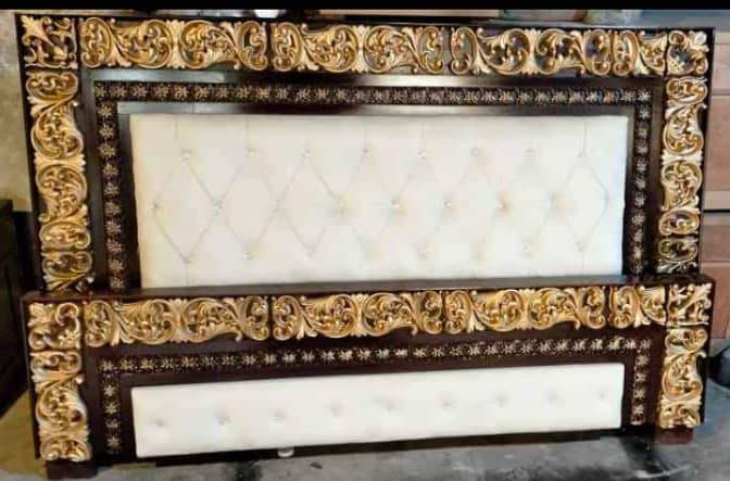 wooden bed/bed set/luxury bed/king size bed/double bed/furniture 6