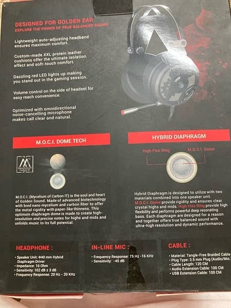 [Bloody] Gaming Headset                         Number in description 8