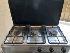 Stove with 3 burners. . .