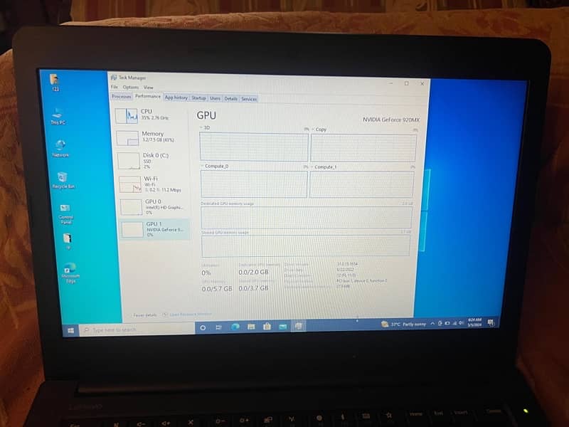 Graphic Card laptop i5 i7 2gb 4gb Nvidia Amd Radeon Dell hp Lenovo 10
