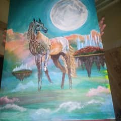 Fantasy Horse painting