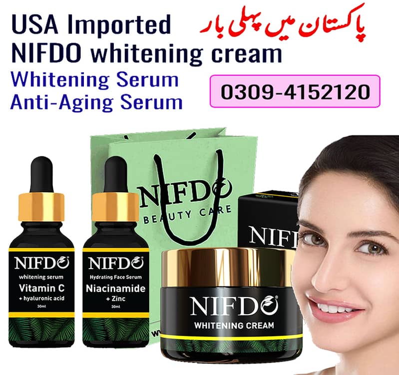 NIFDO Vitamin C Serum in Pakistan - Anti Wrinkle - Anti Aging 5