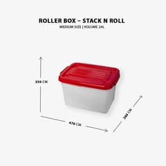 24 litter roller box