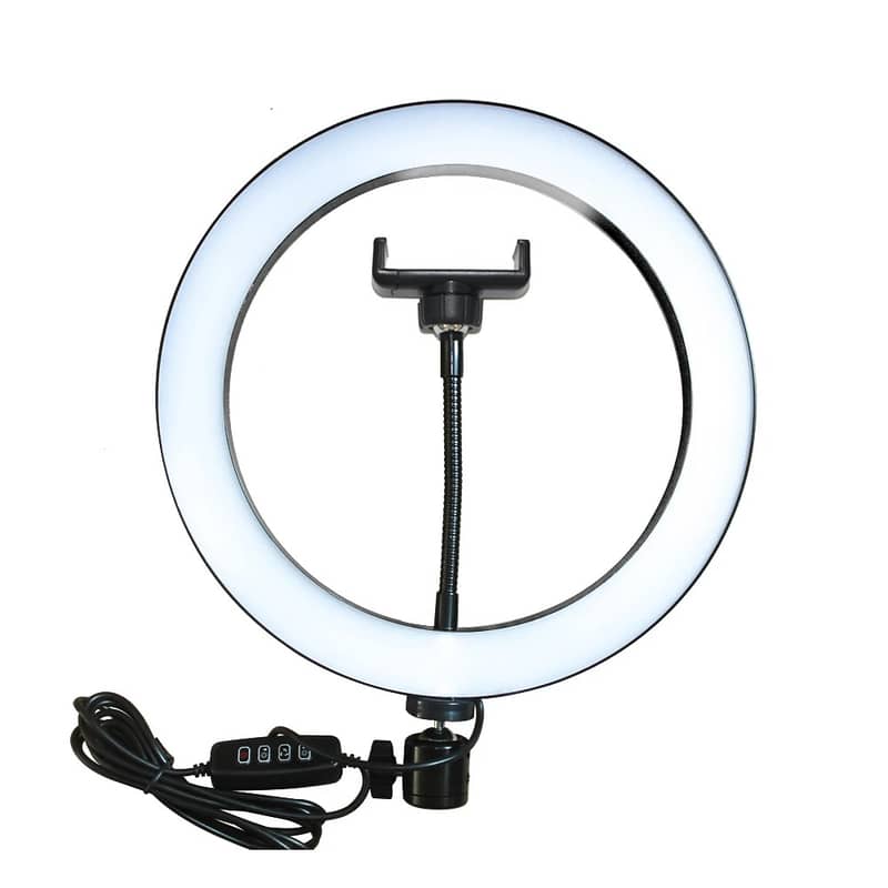 26 Cm selfie ring light with stand K11 Mic k35 Mic K9 Mic Vlogging Kit 3