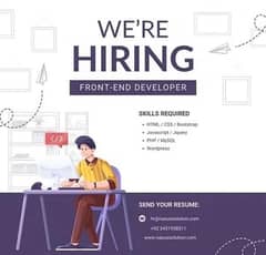 Front end developer required with wordpress expertise 0