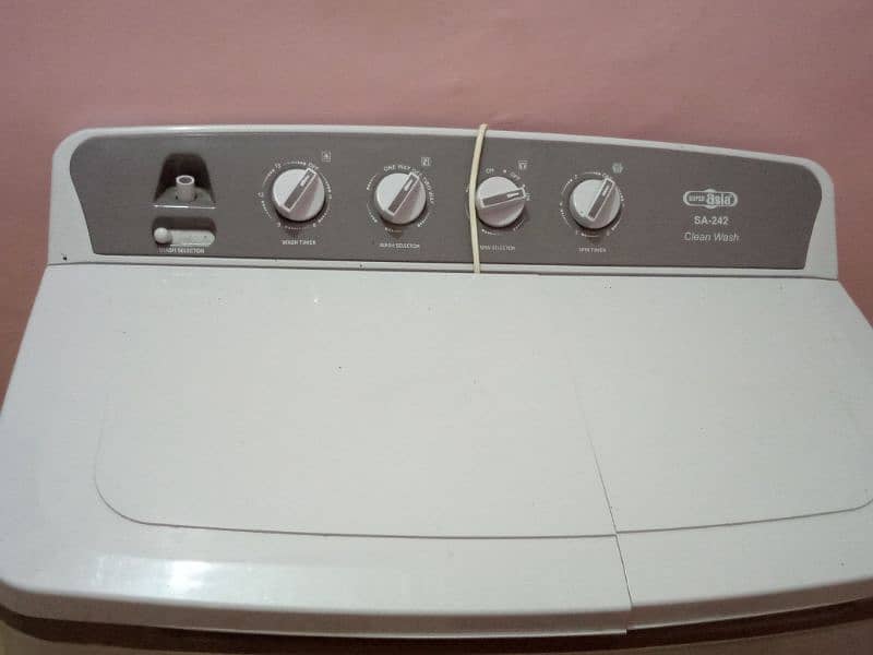 Super Asia Washing machine with dryer 1