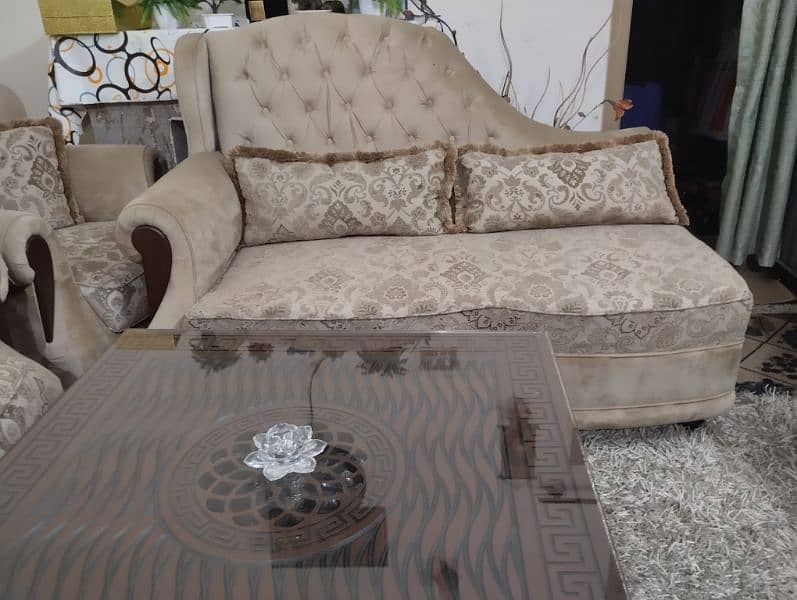 7 seater sofa set with tables 2