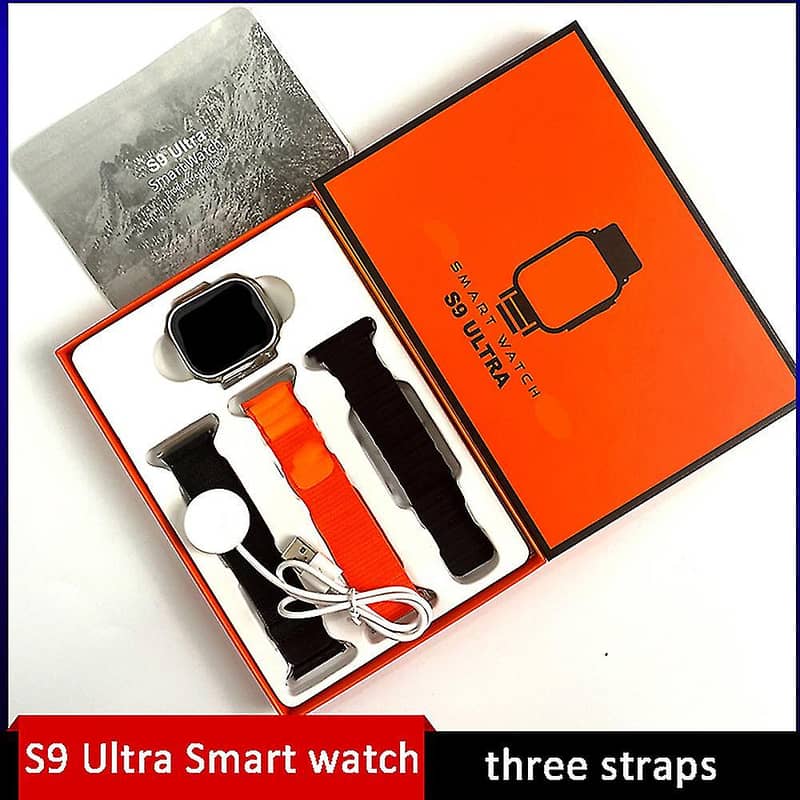 S100 Fendior Smart Watch Ultra 2 With 7 Straps series 9 watches 12