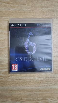 Resident Evil 6 - Playstation 3 (PS3) video game with book+box (Used)