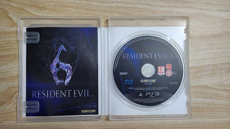 Resident Evil 6 - Playstation 3 (PS3) video game with book+box (Used) 1