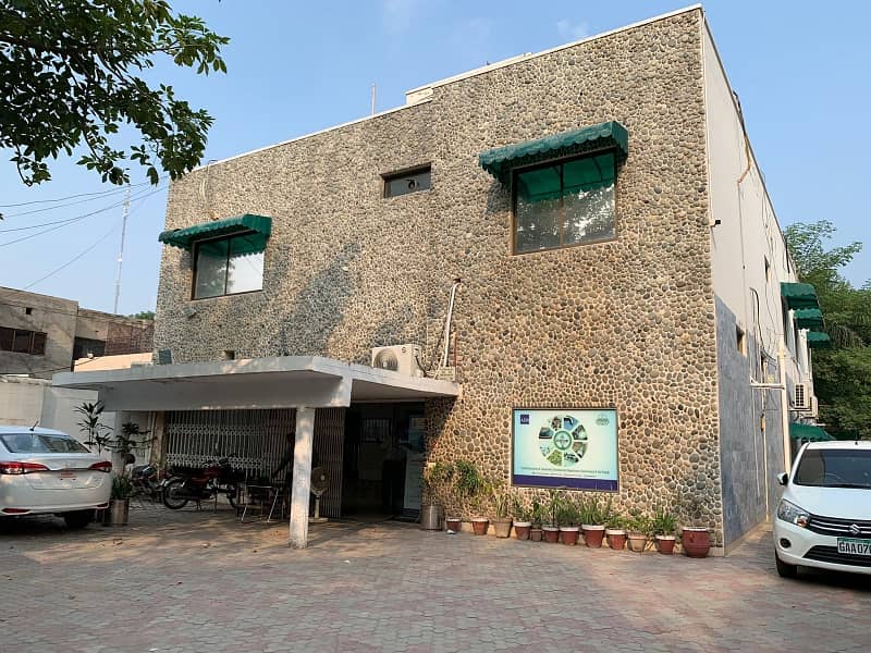 2 Kanal Triple Story Building available For Rent Gulberg 3 B1 Block Sami Commical MM Alam Road 17