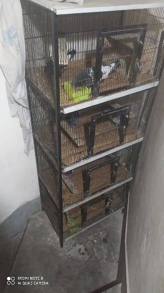 pigeons cage 4 cages in very good condition 0