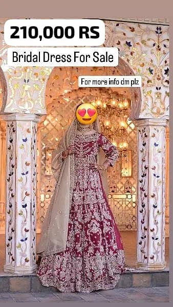 Bridal Dress | Bridal lehnga | Walima dress 0