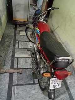 Honda bike CD 70 CG0327/71/63/523/ urgent for Sale model