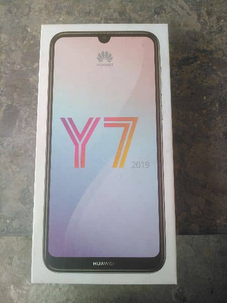 Huawei Y7 2019 double sim PTA approved 0