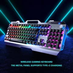 wireless Esport gaming Mechanical feel RGB keyboard