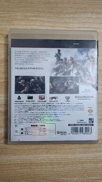 Final Fantasy 13 (XIII) - Playstation 3 (PS3] game - Original - Used 2