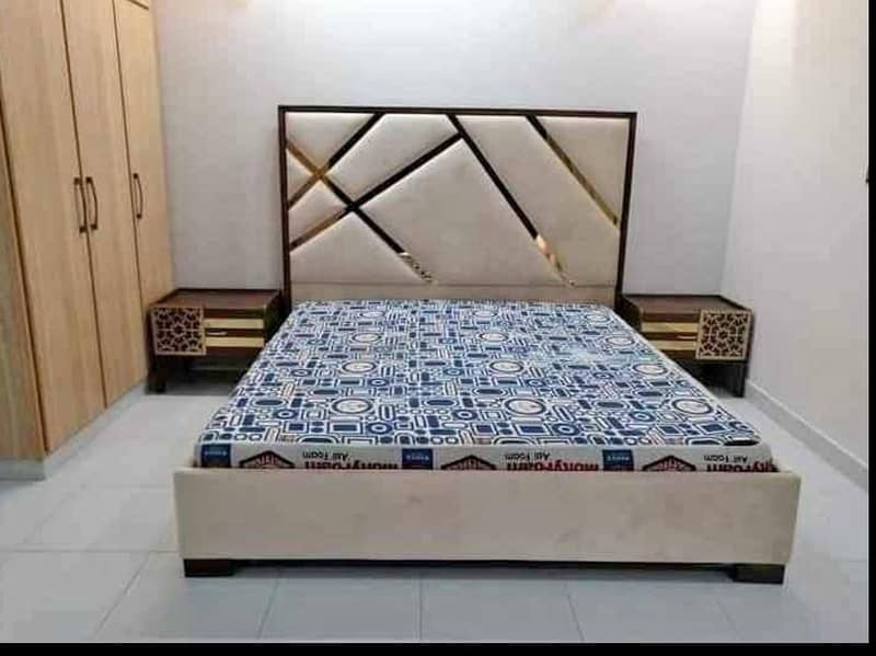 double bed/bed set/furniture/Turkish bed set/single bed/glossy bed se 4