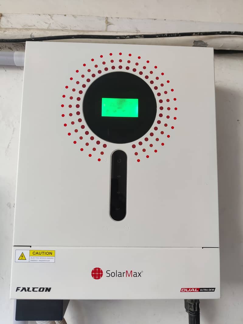 Solar Max Falcon Dual Ultra 6KW 6000PV Hybrid Solar Inverter 0