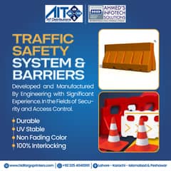Traffic safety system barriers