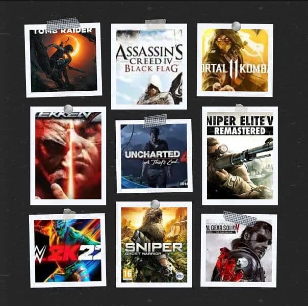 PC Games Available Large Variety 1