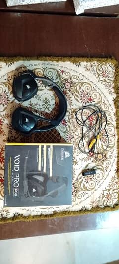 Corsair Void pro Wireless 7.1 Gaming Headset for urgent sale negotiabl
