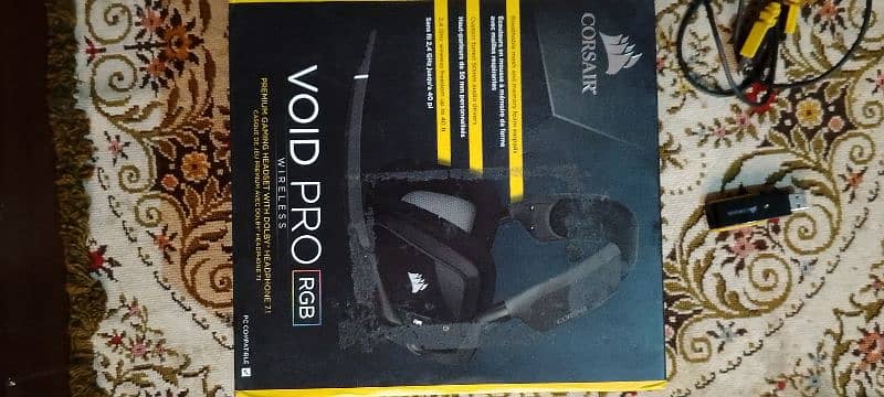 Corsair Void pro Wireless 7.1 Gaming Headset for urgent sale negotiabl 1