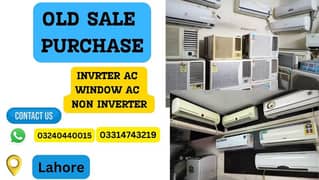 old ac sale purchase. /inverter /non inverter /window ac