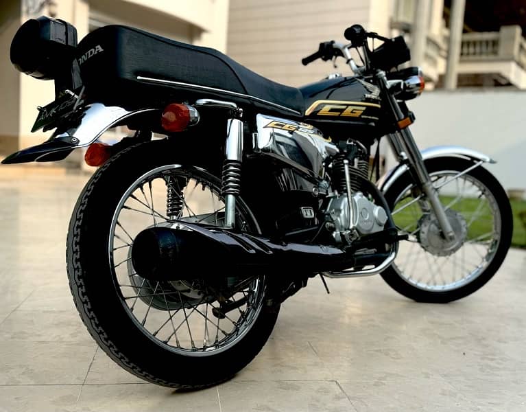 honda CG 125 special edition 6