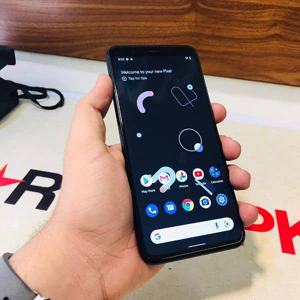 GOOGLE PIXEL 4 XL WITH BOX 6/64 ONLY 10 DAN USED 3