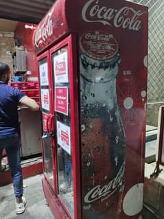 coca-cola 2 door visicooler