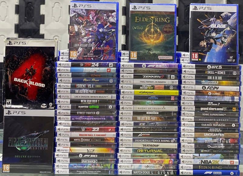 PS4/PS5 brand new and used games available 1
