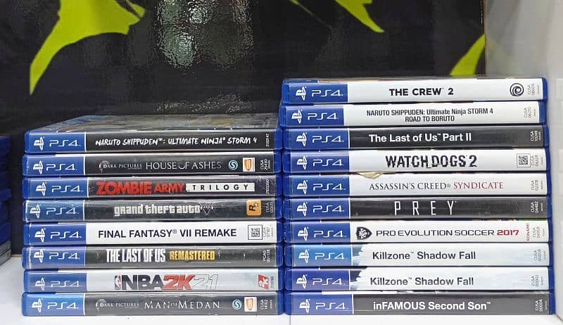 PS4/PS5 brand new and used games available 2