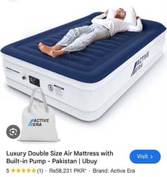 active era king size air bed