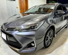 Toyota Altis Grande 2022 black interior