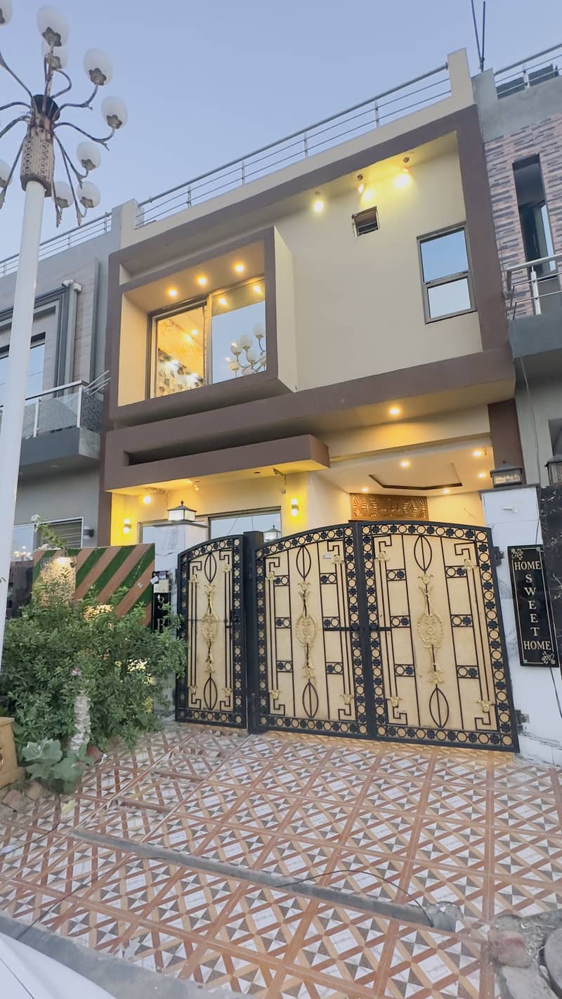 3 Marla House For Sale At Main Blueward B Block 200' Road On Main Al Kabir Town Phase 2 2